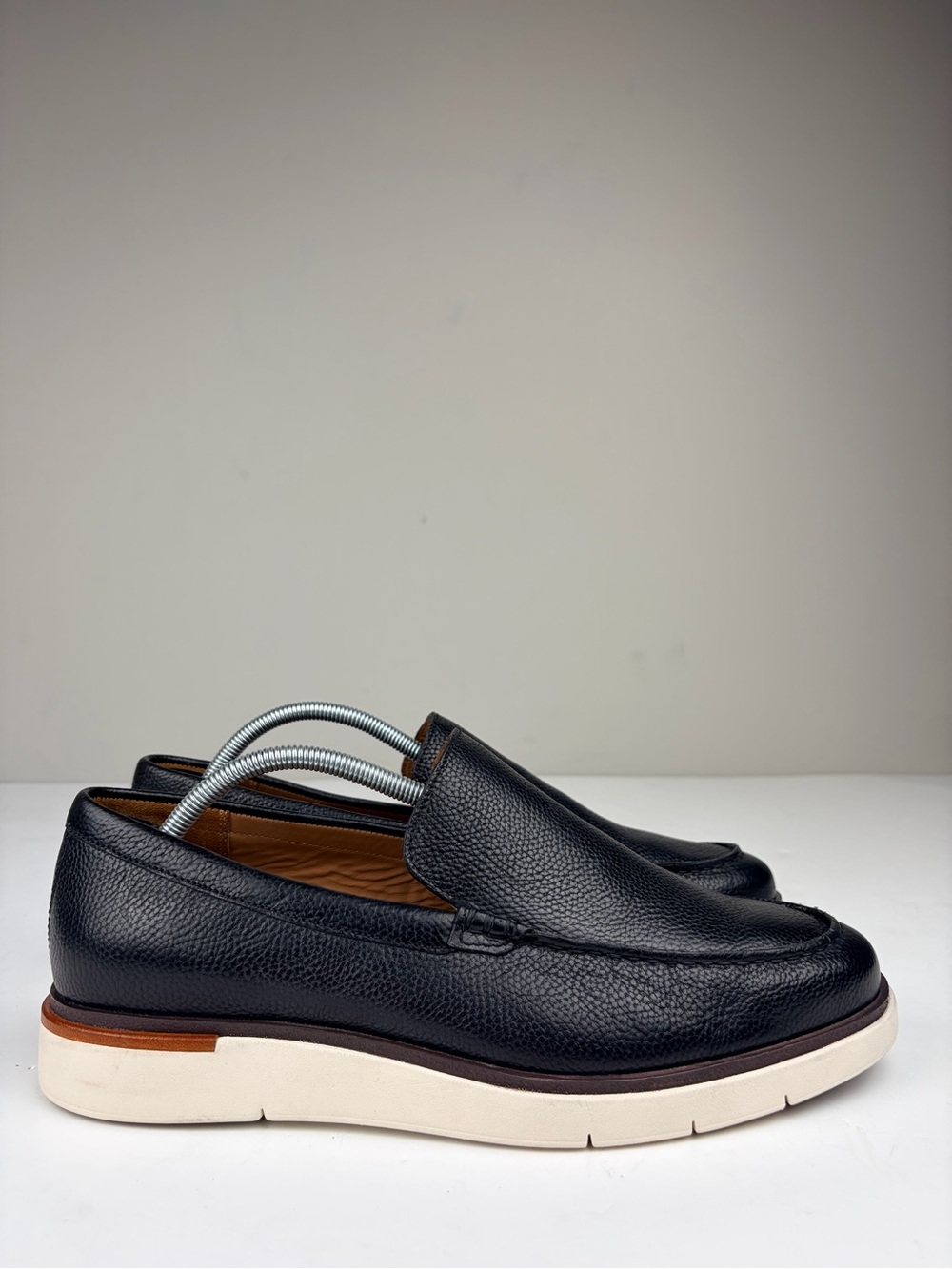 Allen Edmonds Carson Venetian Hybrid Loafers Mens 10.5 3E Black Leather